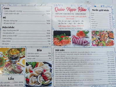 Ảnh Google Maps, chưa xin phép bản quyền Ảnh chờ bản quyền — Quán Ngọc Hân - Hải sản tươi sống - camping - khô cá dứa 1 nắng