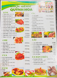 Ảnh chờ bản quyền — Hải sản Quỳnh Hoa