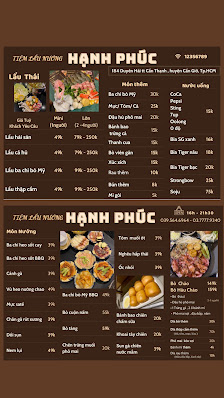 Ảnh chờ bản quyền — Tiệm Lẩu Nướng Hạnh Phúc